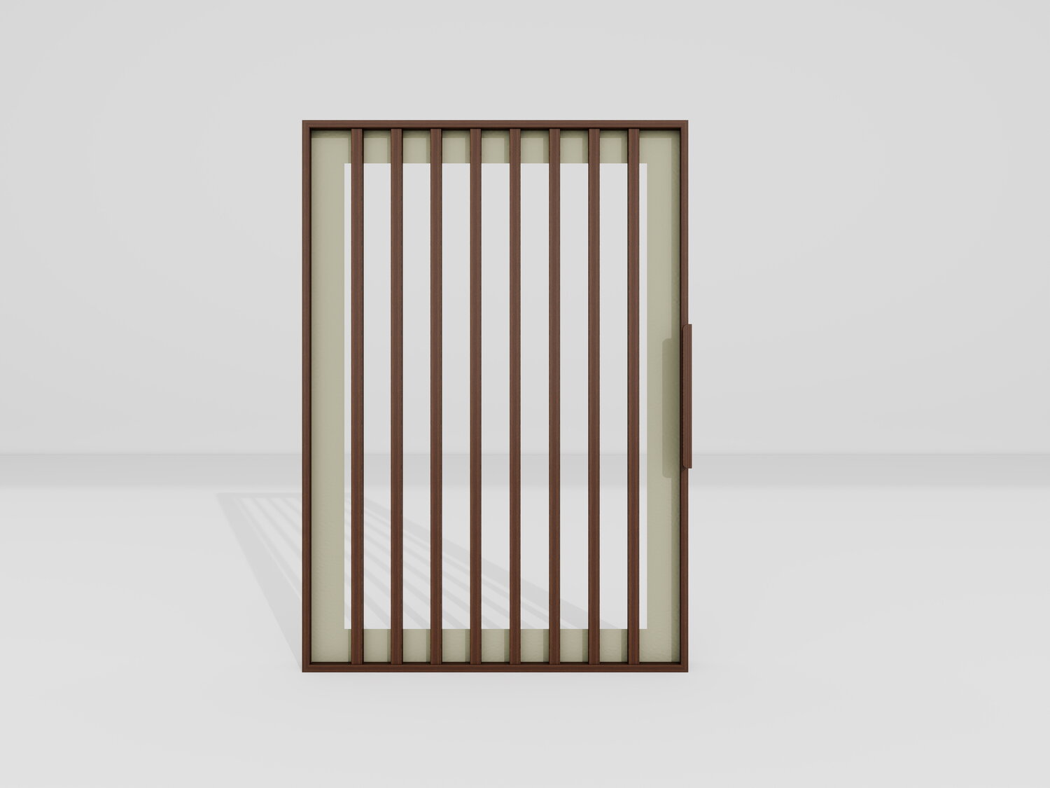 Cortina — Slim square frame profile